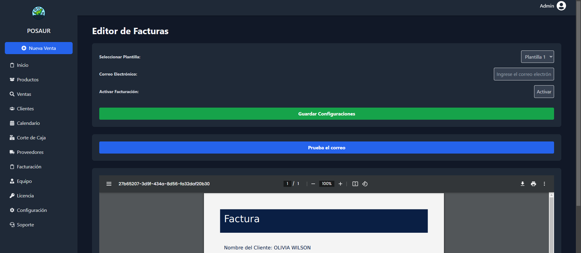 Email Invoices